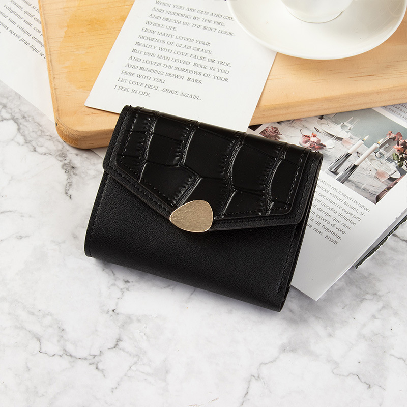 2021 Korean anti degaussing small fresh compact women's thin multi card zero wallet