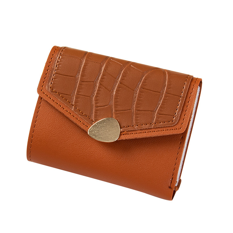 2021 Korean anti degaussing small fresh compact women's thin multi card zero wallet