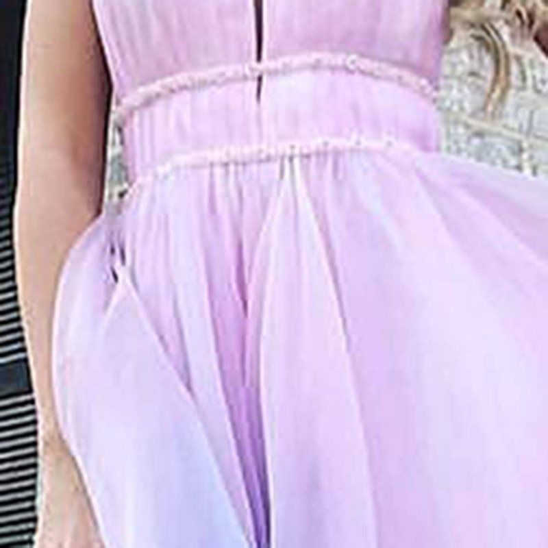 2021 New European and American women's new women's Printed Dress Sexy deep V dress long skirt