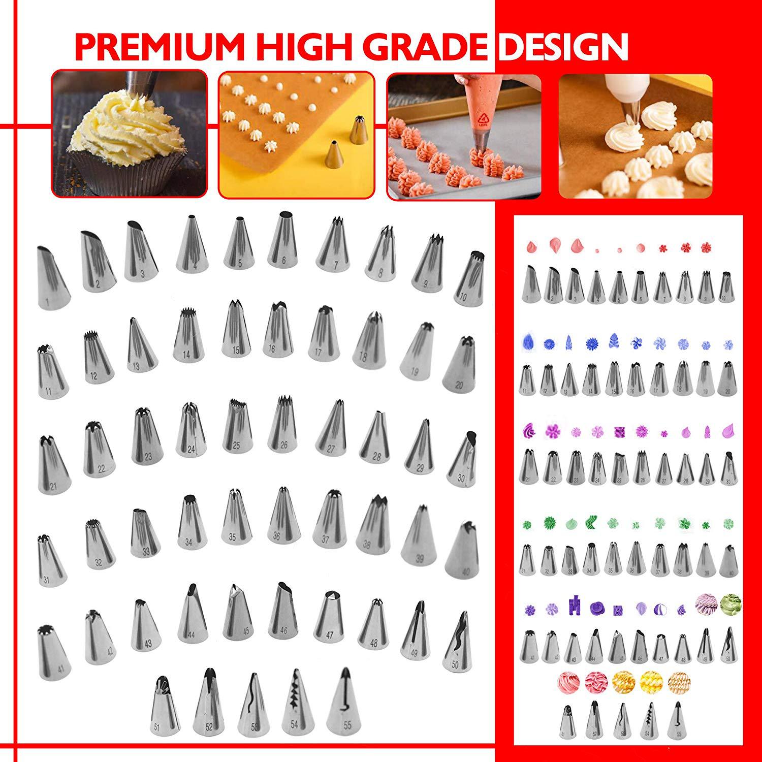 128pcs Cake turntable set cake mounting mouth anti slip turntable spatula
