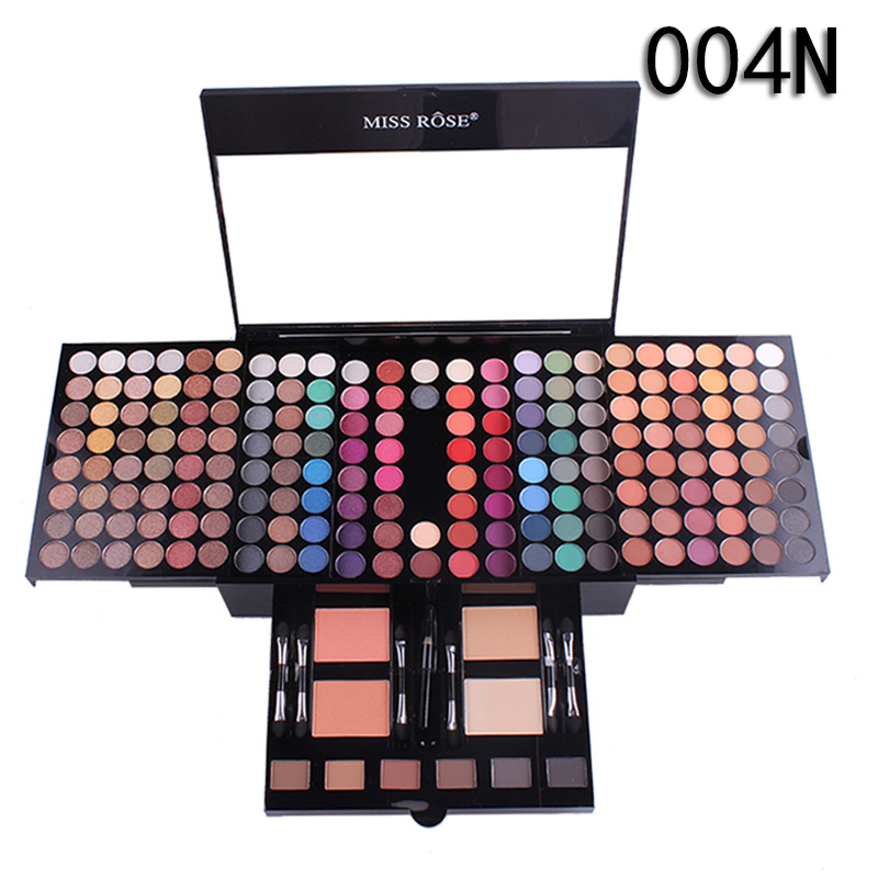 MISS ROSE 180 color makeup blush makeup case piano box eye shadow makeup box view 3