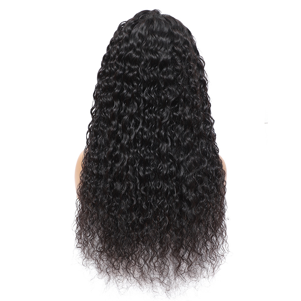 Lace front wig deep wave human hair Lace frontal hair wig