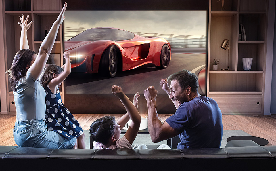 BYINTEK K20X Full HD 1080p Smart LED Home Theater Projector
