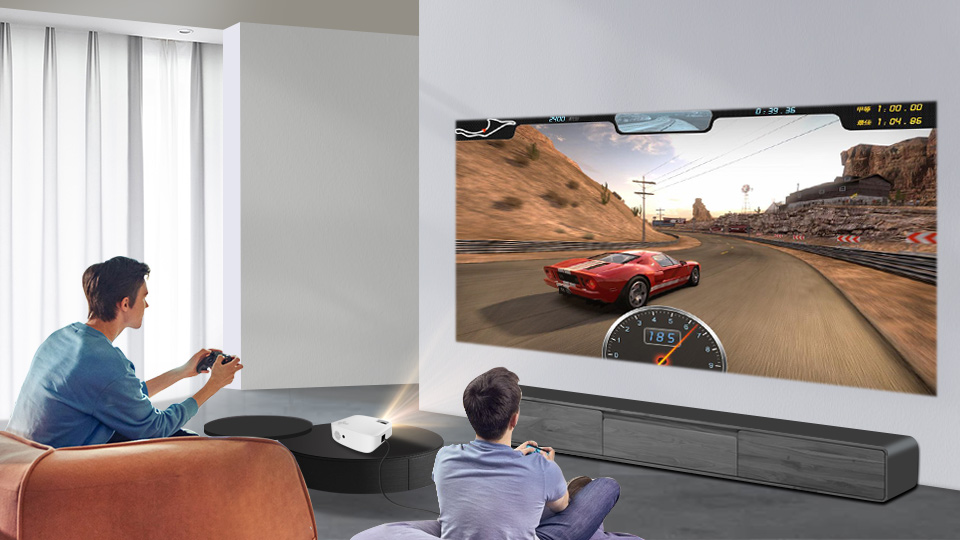BYINTEK K20X Full HD 1080p Smart LED Home Theater Projector