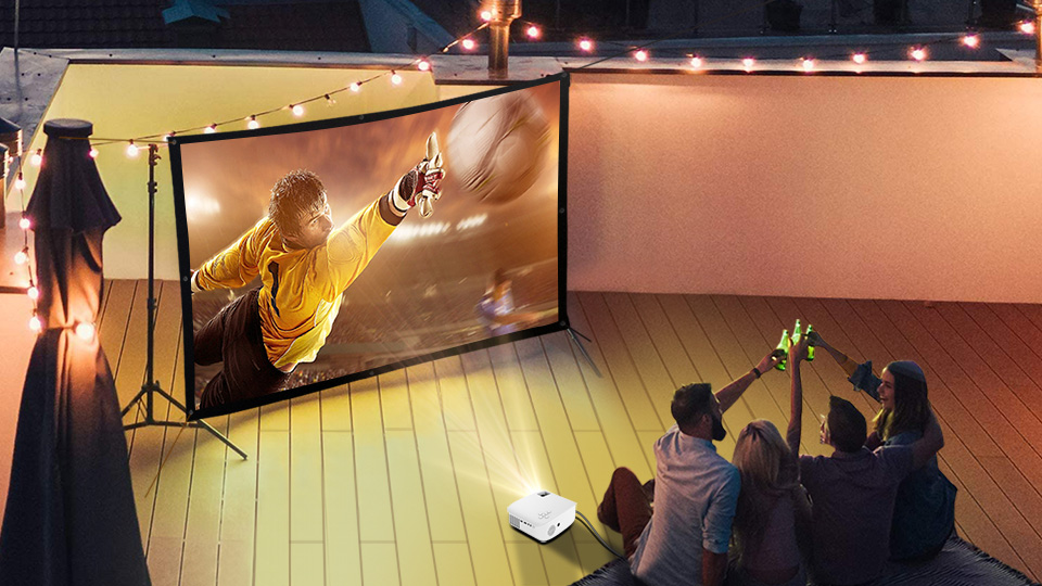 BYINTEK K20X Full HD 1080p Smart LED Home Theater Projector