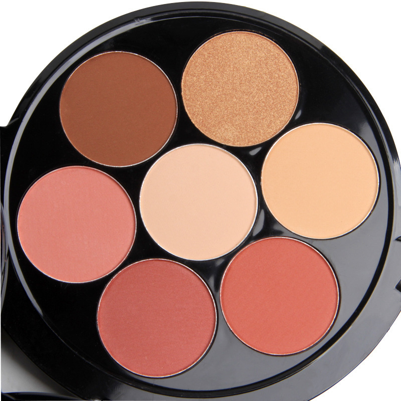 MISSROSE 5-in-1 Beginner eyeshadow Tray Set Color Makeup Box Trim Blush concealer Platter Highlight Stereo view 2