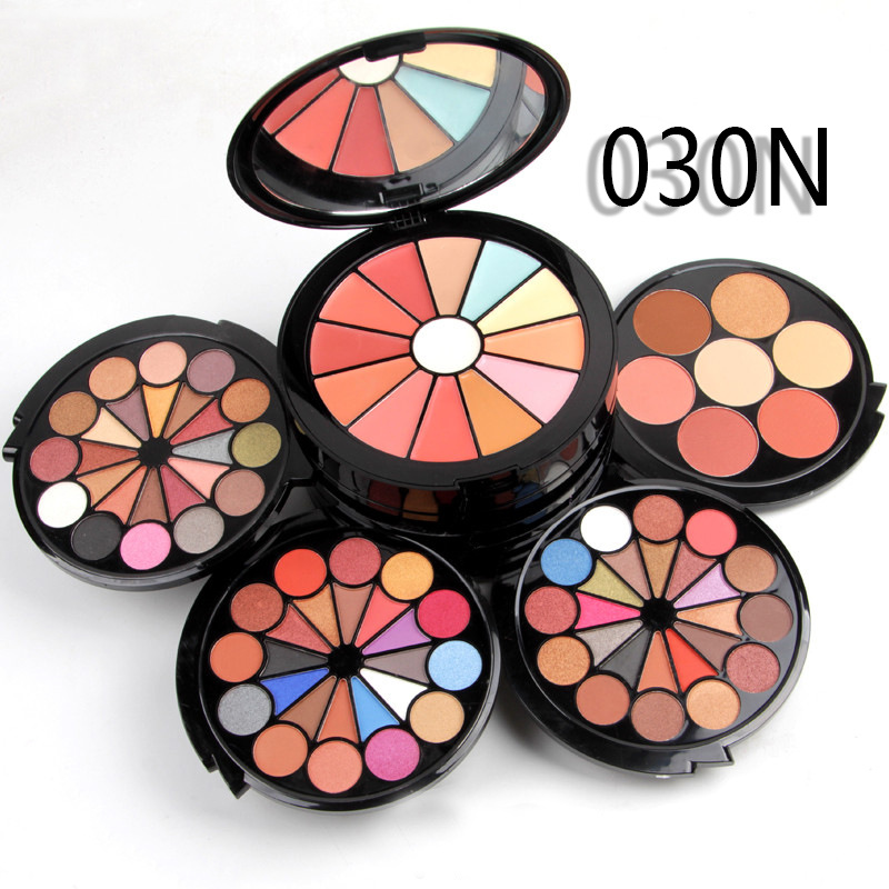 MISSROSE 5-in-1 Beginner eyeshadow Tray Set Color Makeup Box Trim Blush concealer Platter Highlight Stereo view 5