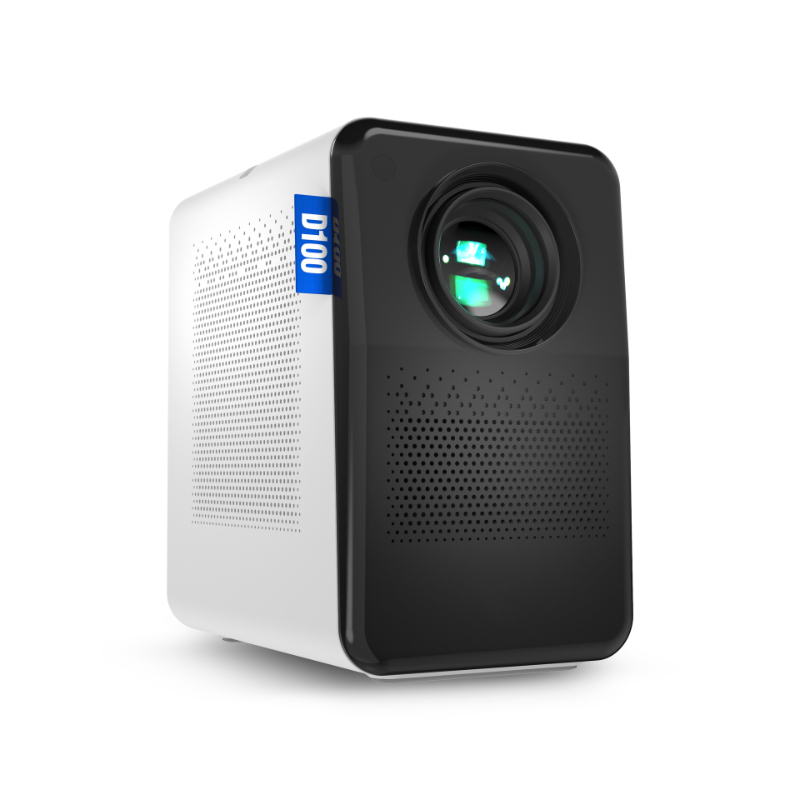 2022 new 1080P ultra clear home mini portable projector Mobile wifi wireless office projector