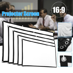 Projector Projection Folding Soft Screen Portable 60 72 84 100 120 150 Inches Home Outdoor KTV HD Projection Screen