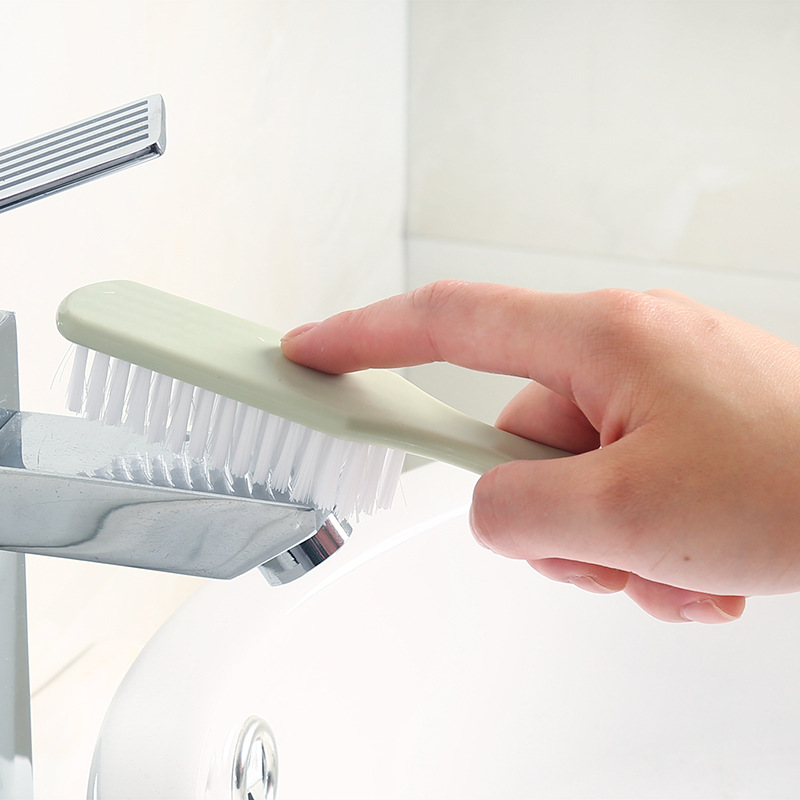 Household Multifunctional Plastic Laundry Brush Color Soft Hair Brush Clothes Cleaning Brush