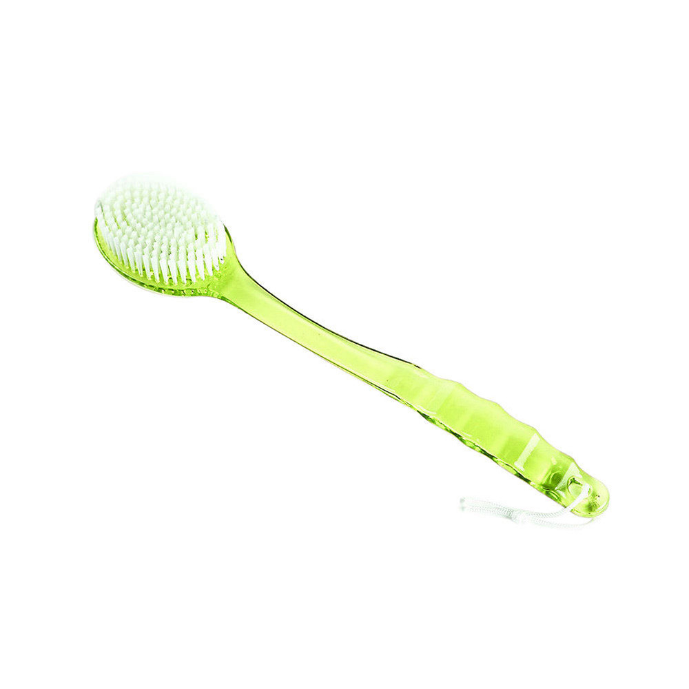 Bathroom Accessories Long Handled Plastic Body Bath Shower Back Brush Scrubber Skin Cleaning Brush