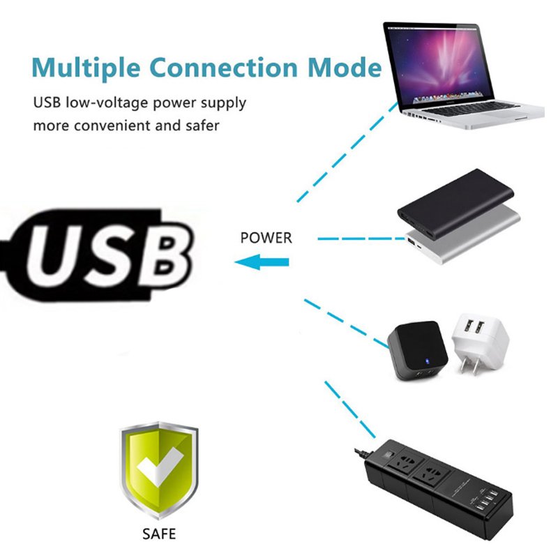 USB Photocatalyst Mosquito Killing Lamp Household Eradicate Flies Mosquito Repellent LED Lamp