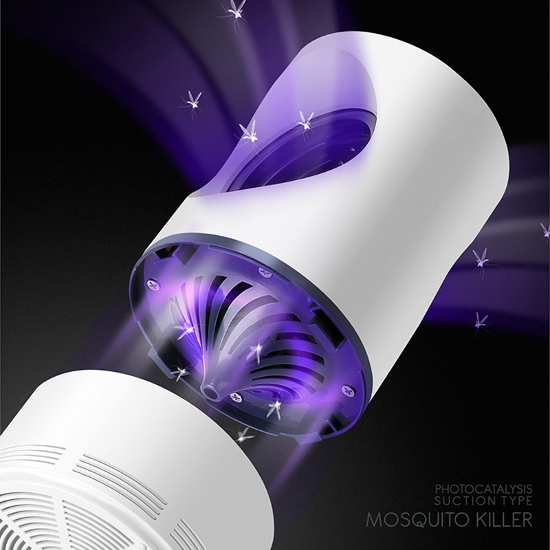 USB Photocatalyst Mosquito Killing Lamp Household Eradicate Flies Mosquito Repellent LED Lamp