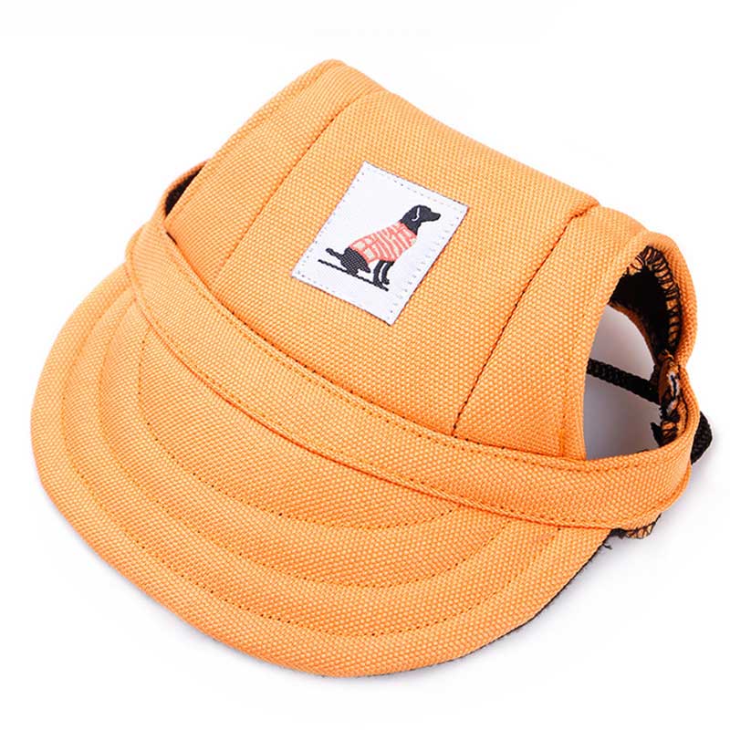 Pet Dog Cap Small Pet Summer Canvas Cap Dog Baseball Visor Hat Puppy Outdoor Pet Supplies