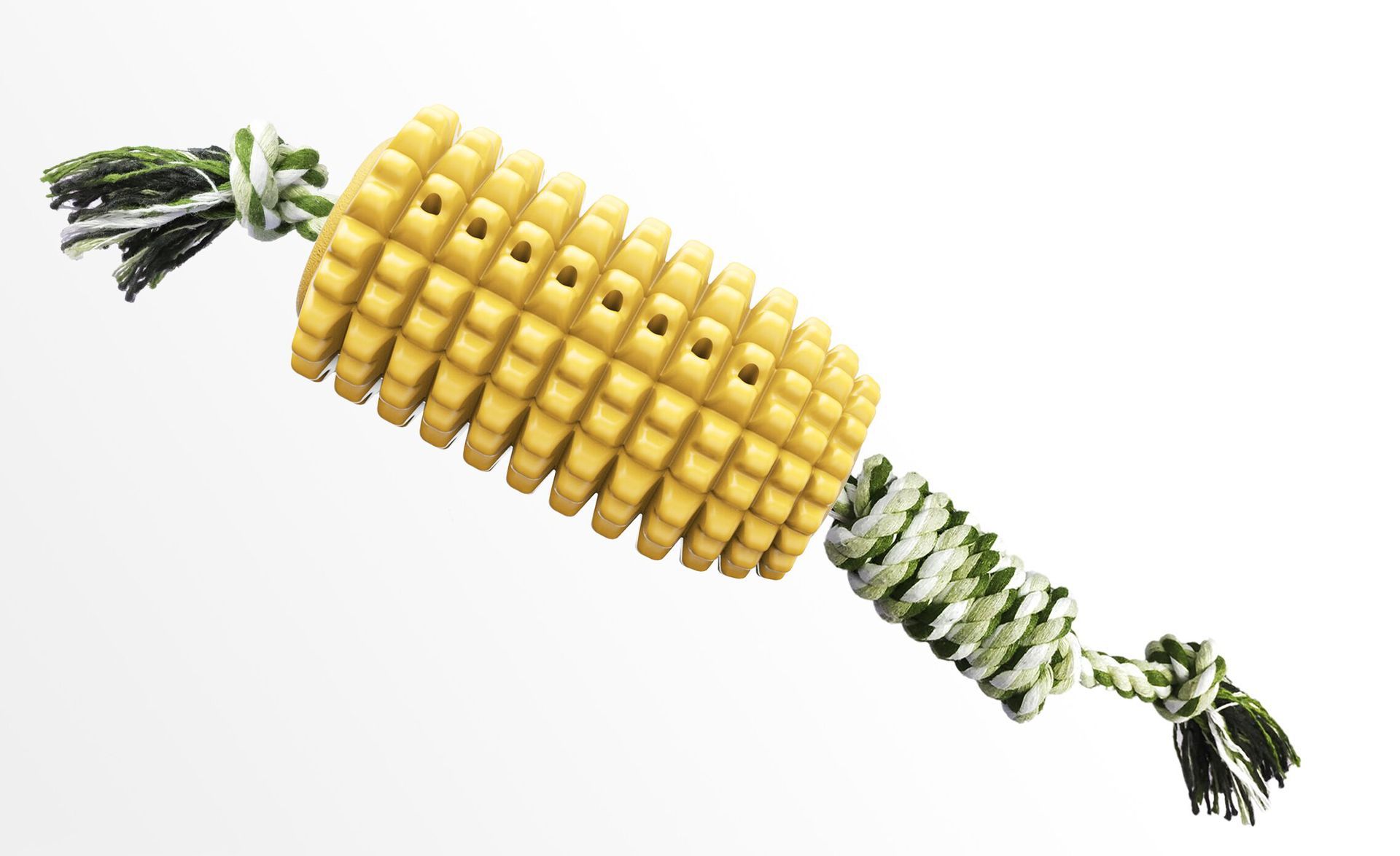 Pet Products New Explosion Dog Toy Corn Molar Stick Bite-Resistant Dog Toothbrush With Rope
