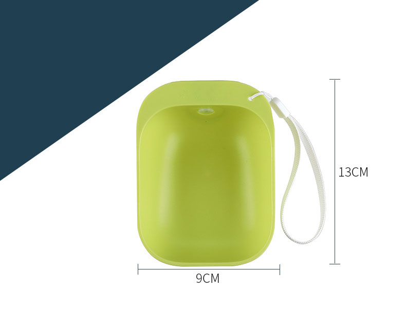 The New Pet Water Feeder Dogs Go Out Portable Drinking Bowl Candy Color With Mineral Water Bottle.
