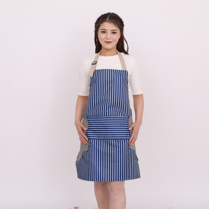 Wipeable Hand Apron Waterproof and Oil Proof Kitchen Cooking Household Adult Smock.