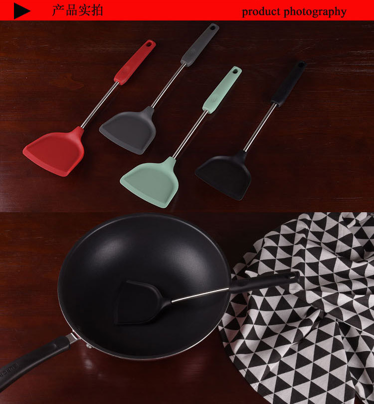 Silica Gel Kitchen Ware Non-Stick Pan Cooking Shovel Does Not Hurt Pan Kitchen Tools