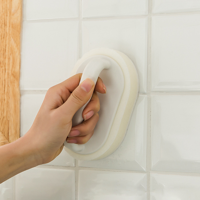 Decontamination Bathtub Brush Tile Floor Bathroom Cleaning Supplies Kitchen Sponge Brush.