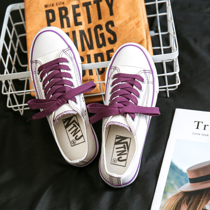 Shoes women's summer new low-cut Korean canvas shoes casual trend sneakers!