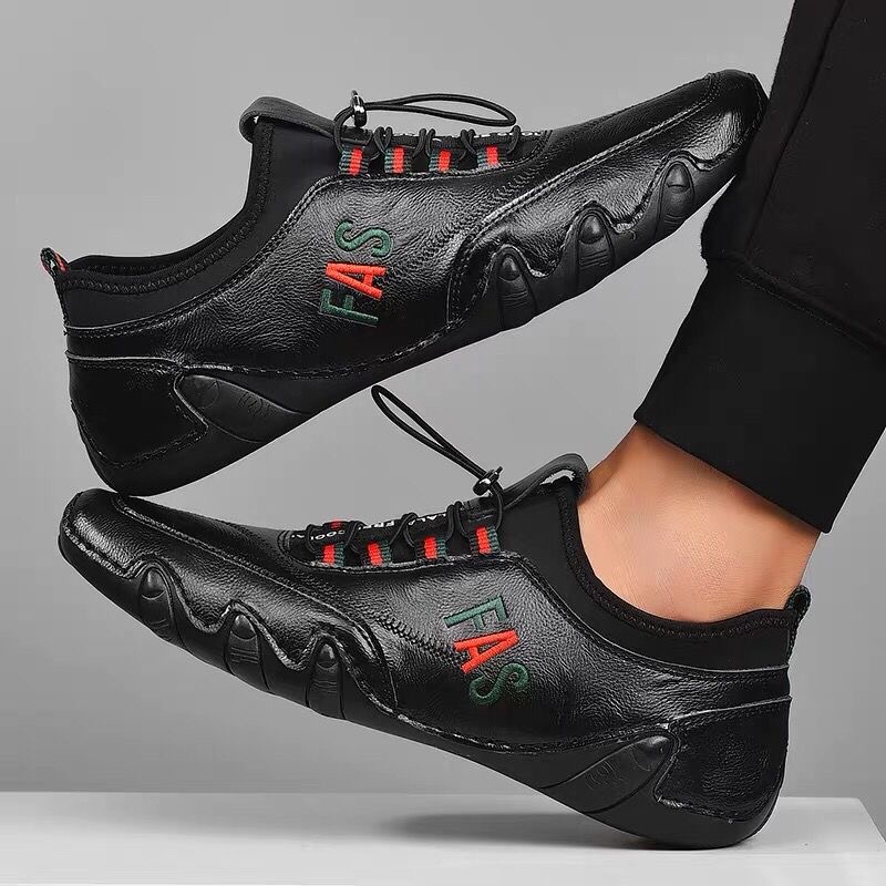Men's All Over Shoes Peas Shoes Breathable Shoes Casual Shoes Lazy Shoes Driving Shoes