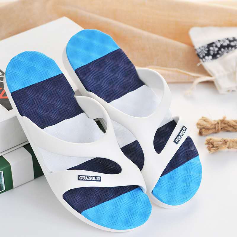 Slippers Men's and Women's Home Non-Slip Wear-Resistant Korean Trend Men's Beach Shoes