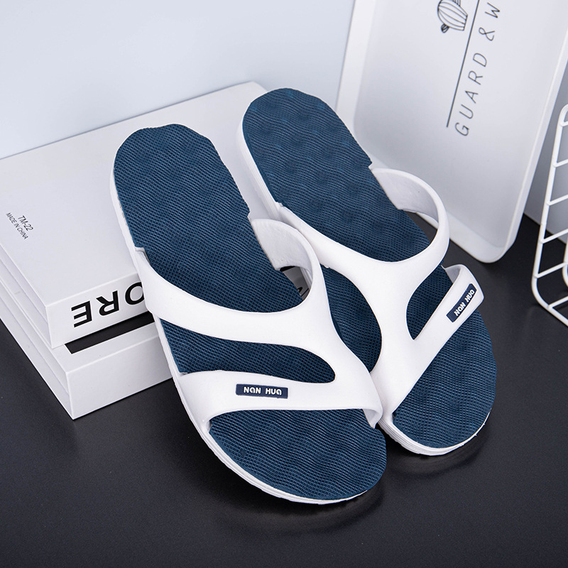 Slippers Men's and Women's Home Non-Slip Wear-Resistant Korean Trend Men's Beach Shoes