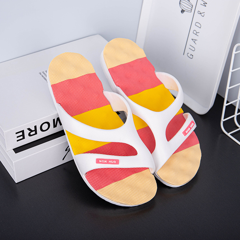 Slippers Men's and Women's Home Non-Slip Wear-Resistant Korean Trend Men's Beach Shoes