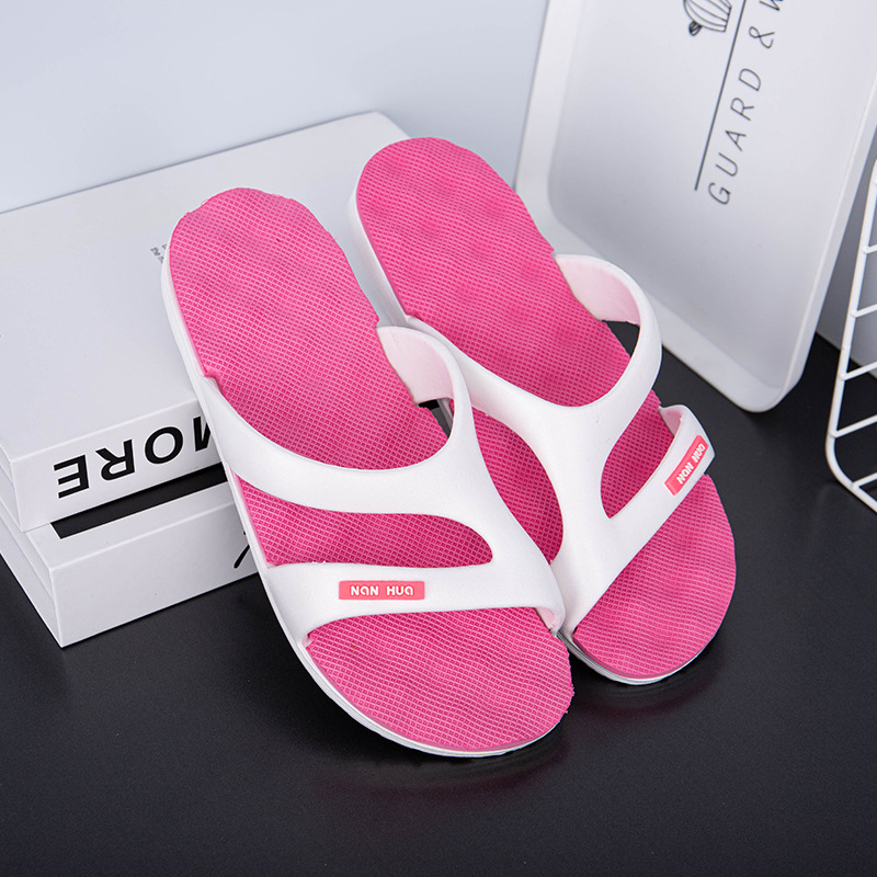 Slippers Men's and Women's Home Non-Slip Wear-Resistant Korean Trend Men's Beach Shoes