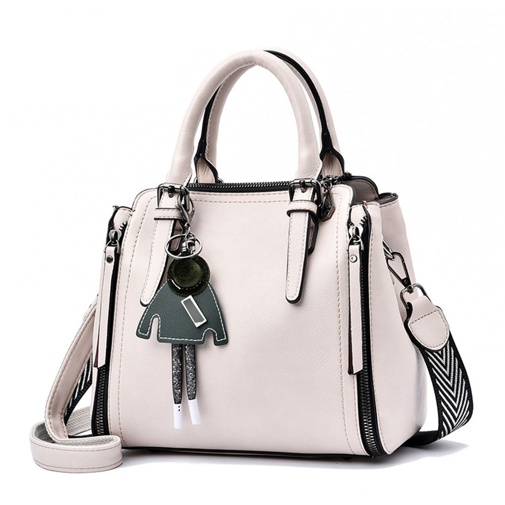 Women's Bag Trendy White Set, Multi-color Optional, Go Out Shopping Essential Trend Bag