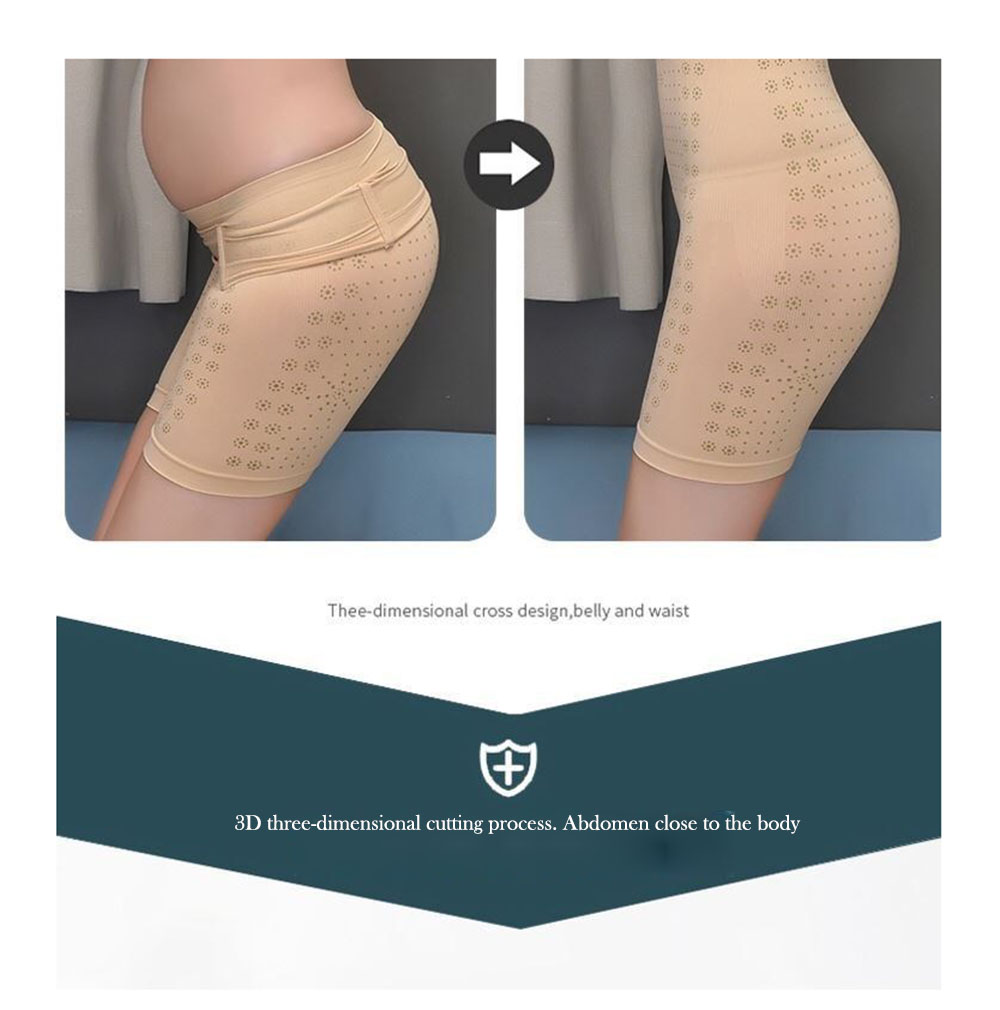 Seamless Abdomen Leggings Women's Shaping Waist Abdomen Pants Shaping Hip Safety Pants  45-80kg