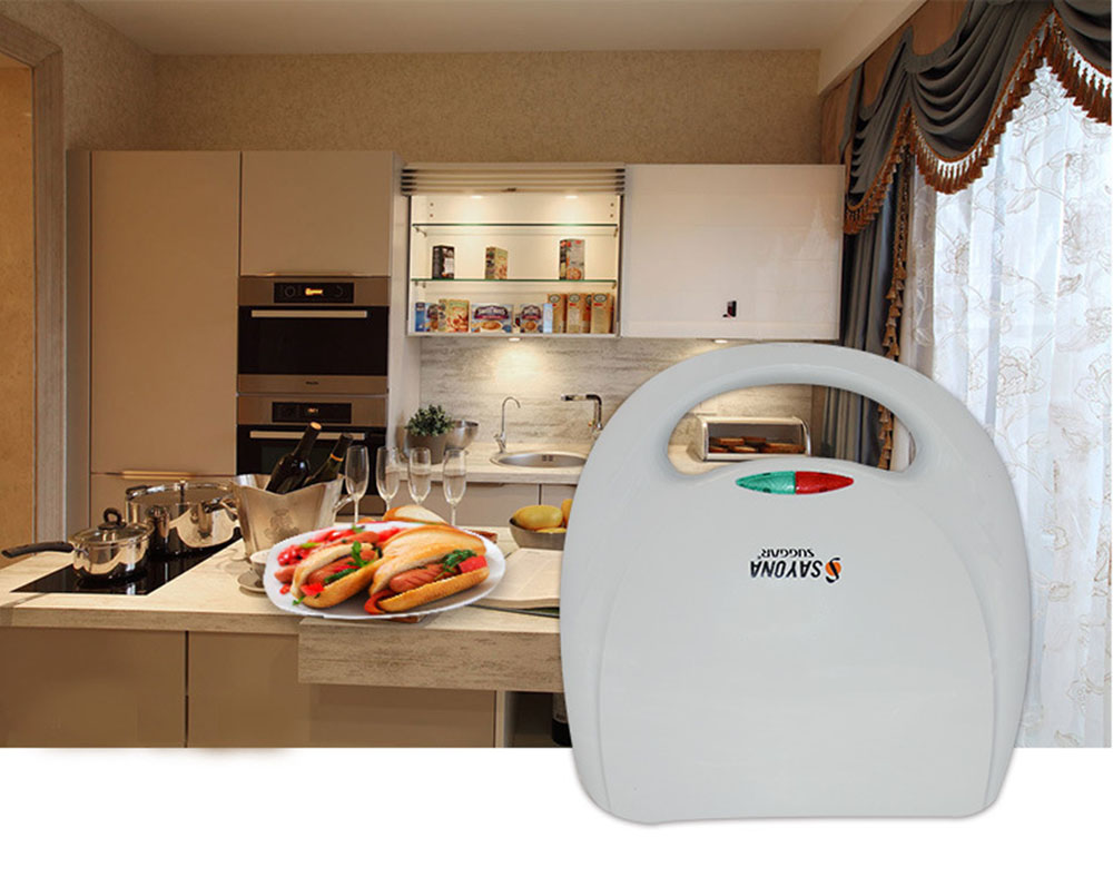 Home Breakfast Barbecue Sausage Machine Hot Dog Burger Sandwich Electric Baking Pan