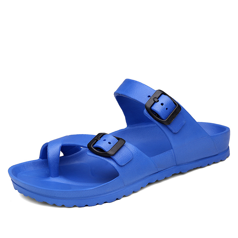Men's Open Toe Slip On Fashion Casual Shoes Male Slippers Roman Beach Sandalies Plus Size 40-45