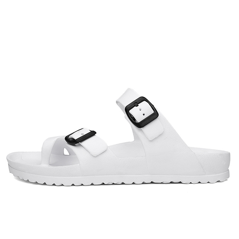 Men's Open Toe Slip On Fashion Casual Shoes Male Slippers Roman Beach Sandalies Plus Size 40-45