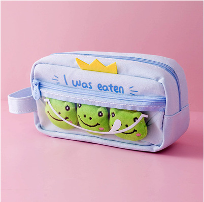 Cute Pencil Case, Large-capacity Elementary School Heart Salt Pencil Case, High-value Pencil Case