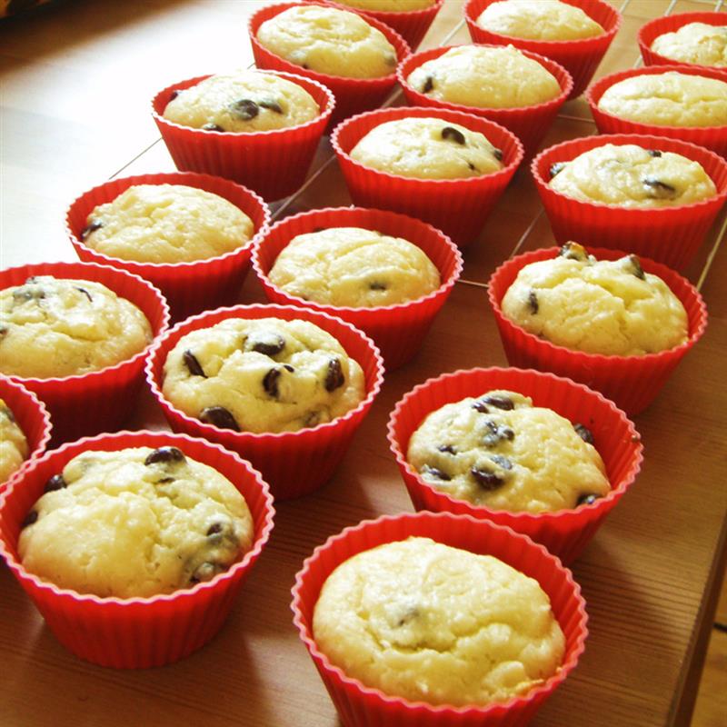 12Pcs/Set Tray Cake Mold Decorating Tools Baking Muffin Cup Case Silicone 3D DIY Cake Kitchen Tools