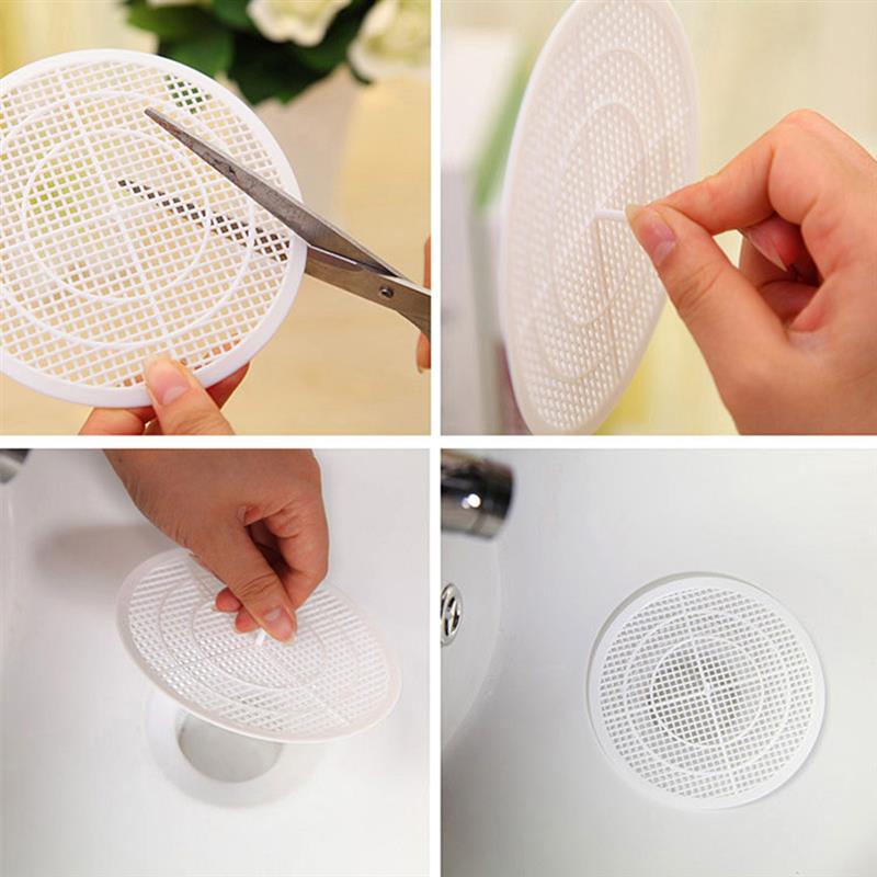 Floor Drain Reinforced Hair Strainer Drainage Outlet Plastic Kitchen Bathroom Filter Accessories