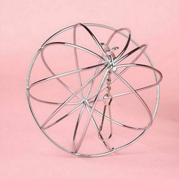 Stainless Steel Round Sphere Feed Dispense Exercise Hanging Hay Ball Guinea Pig Hamster Rabbit Pet Toy
