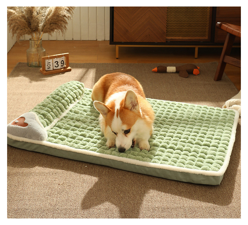 Pet litter dog mat Autumn and winter thickened comfortable warm cat dog sleeping mat cotton pad kennel