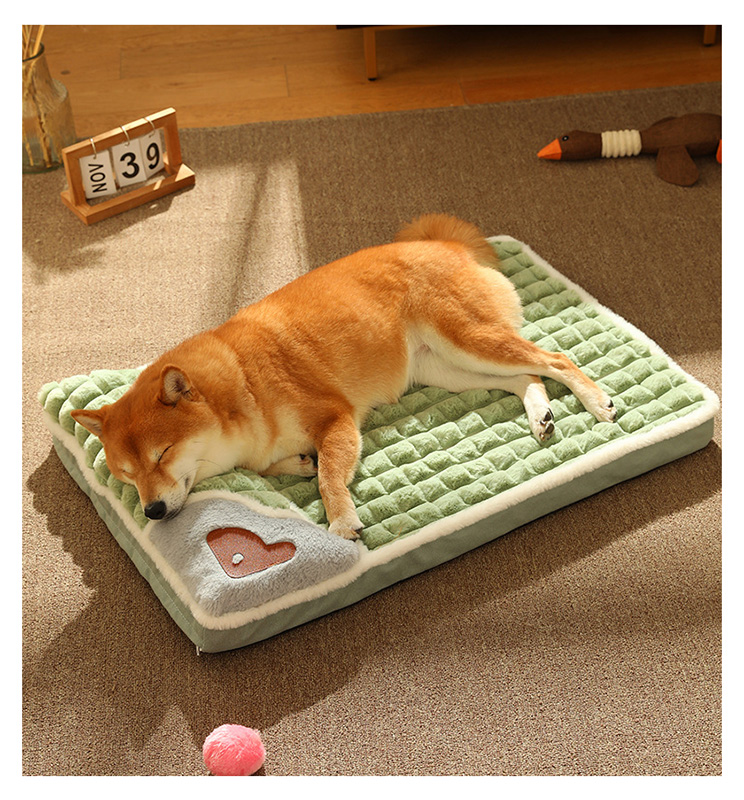 Pet litter dog mat Autumn and winter thickened comfortable warm cat dog sleeping mat cotton pad kennel