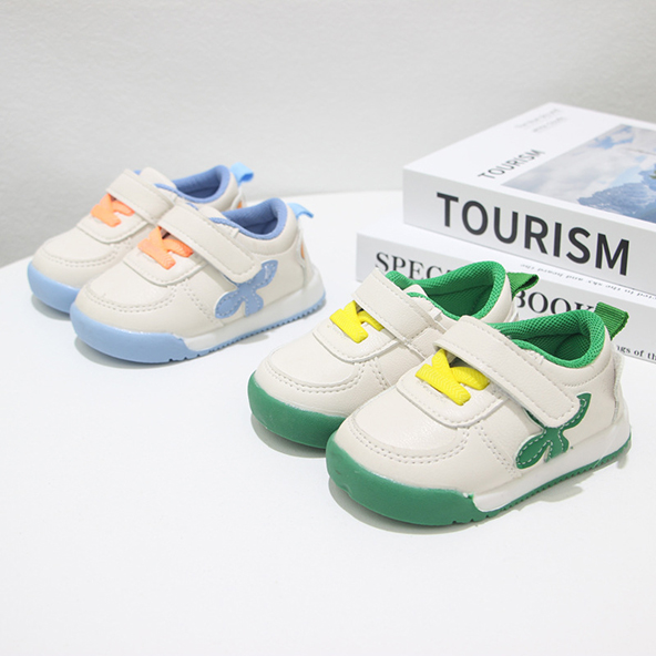 Children's Leather Shoes Cartoon Soft Soled Boys' Shoes Girls' Anti-kick Baby Shoes