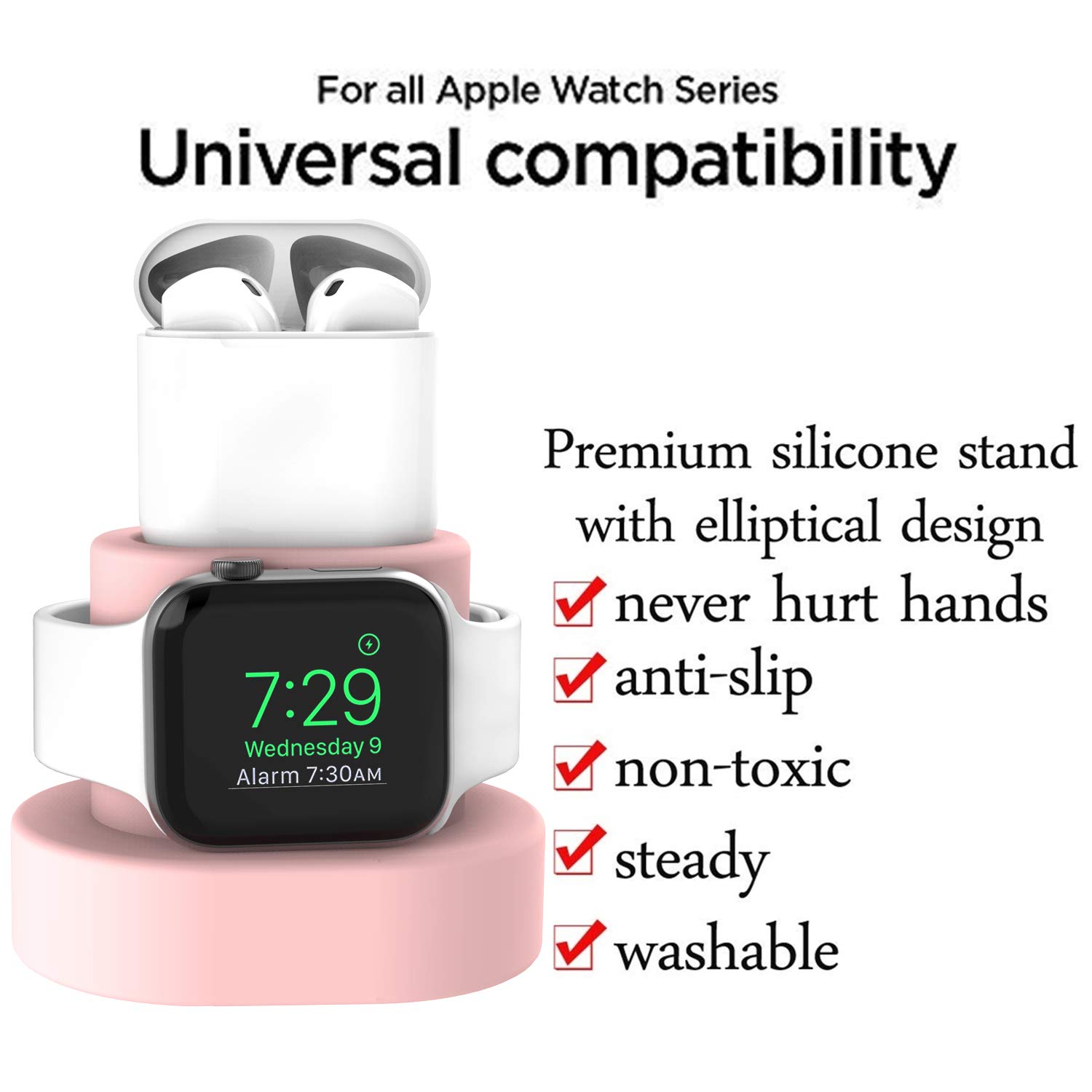 2 in 1 Apple Charging Stand Apple Watch Charging Stand Base