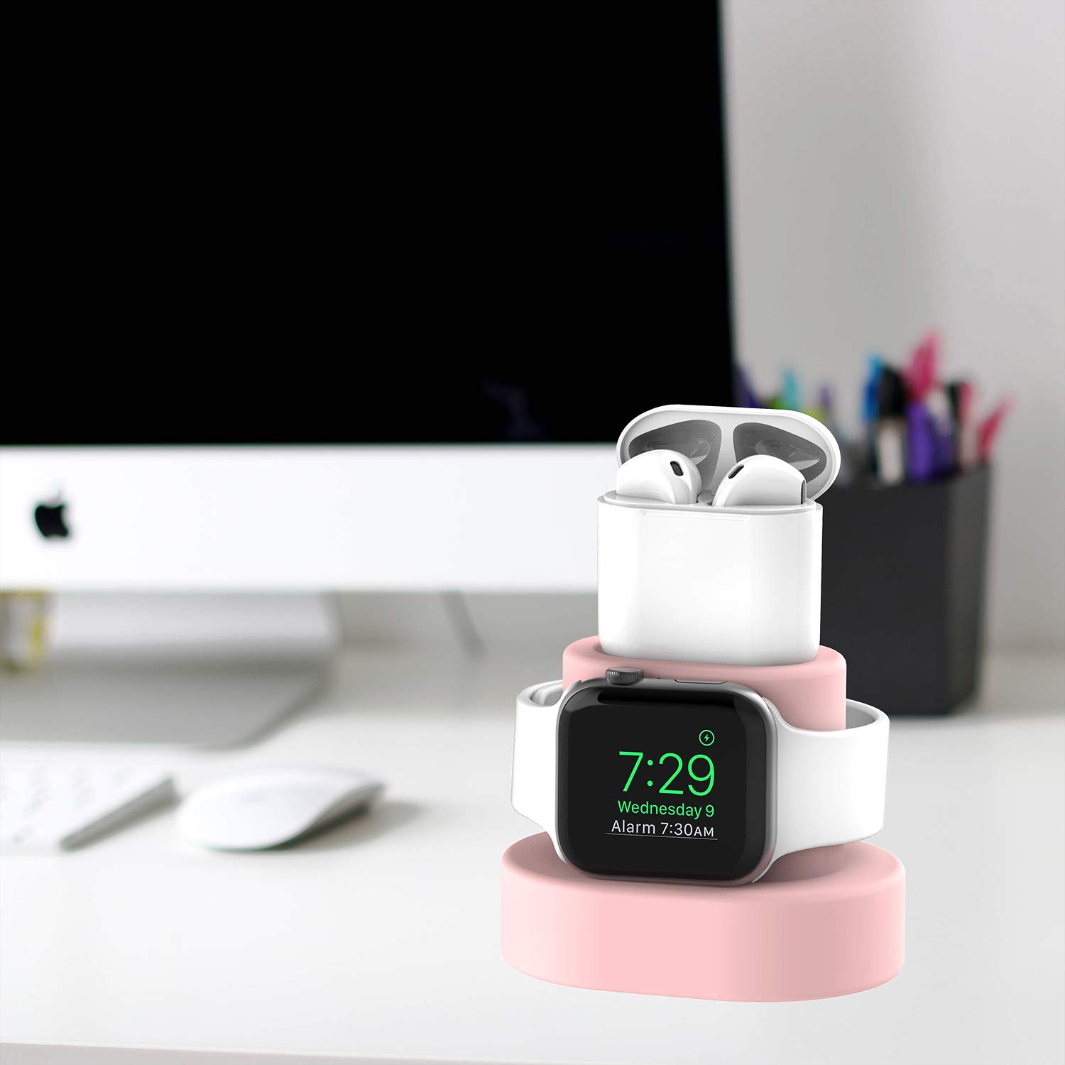 2 in 1 Apple Charging Stand Apple Watch Charging Stand Base
