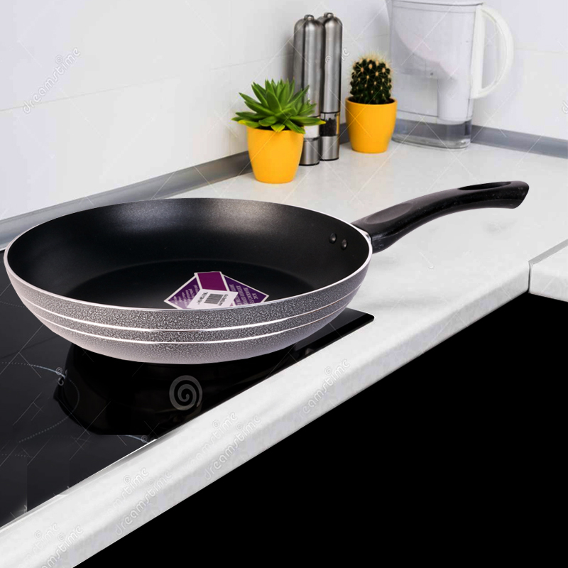 26CM/28CM   Non-Stick Triple Coating Frying Pan Cooking Pots Sufuria