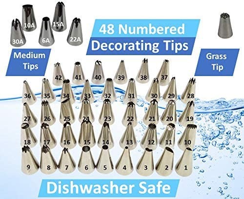 【 New Year】84 Piece Cake Baking Tool Set Decorating Grab Pacifier Brush Decorating kitchen Tools