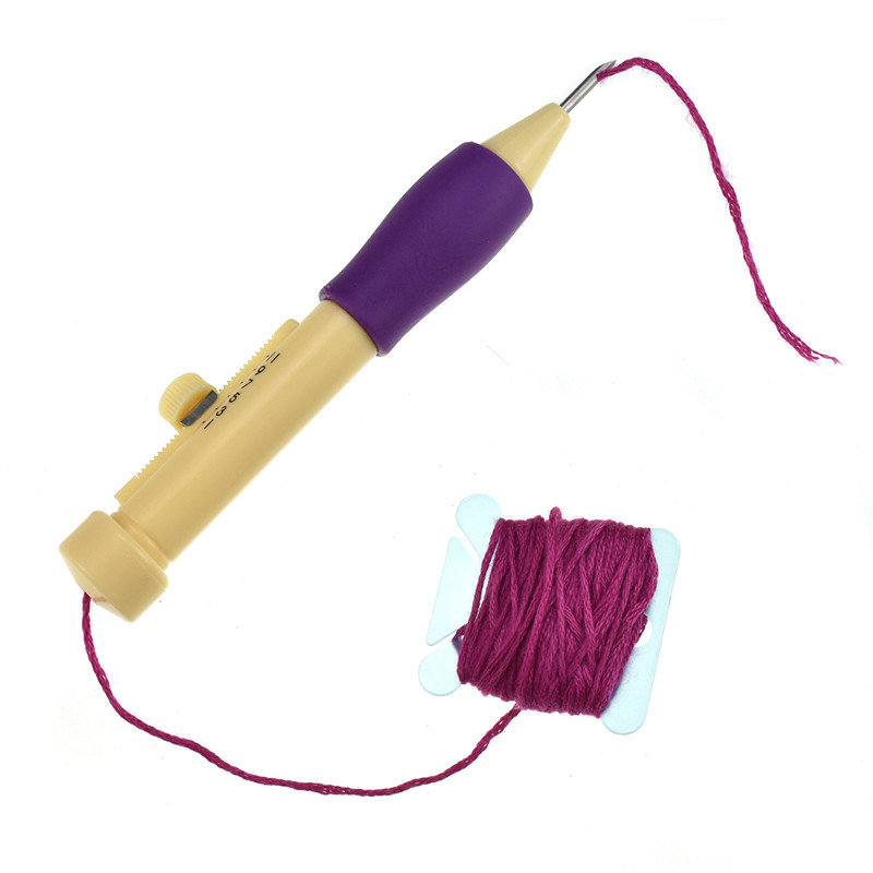 Magic Embroidery Needle Set 3 Needles 2 Threaders Sewing Craft Tools DIY Craft Knitting Sewing Tool