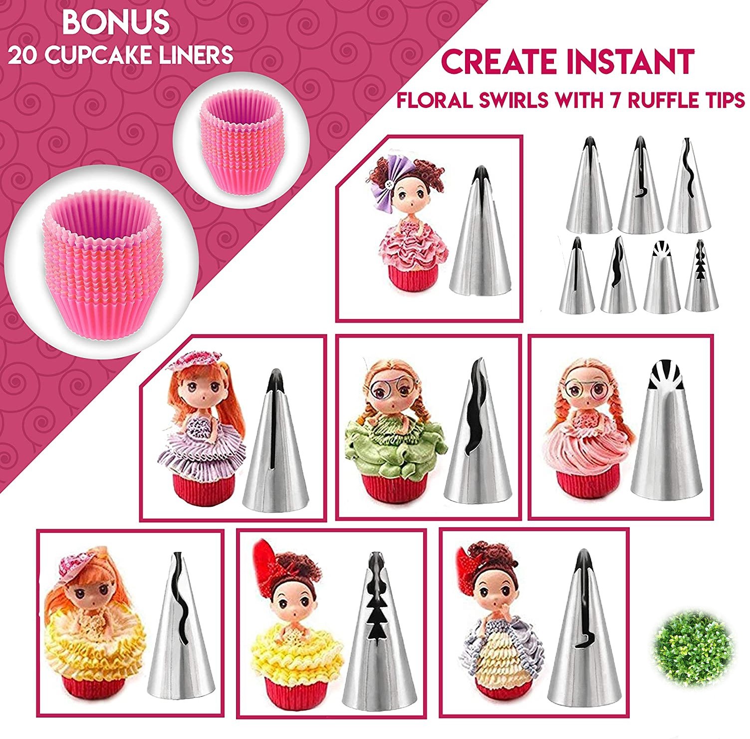 【 New Year】200 PCS  Cake  turntable Decorating Table Set Baking Tools  kitchen baking tools