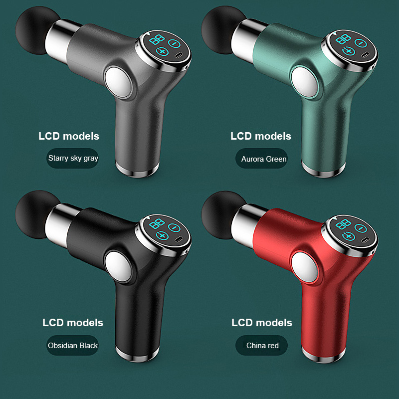 Mini Massage Gun Pocket Electric Muscle Massager Deep Percussion Massager Muscle Relaxing Fitness