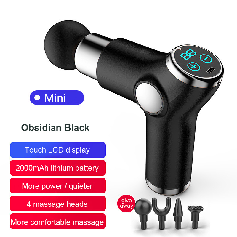 Mini Massage Gun Pocket Electric Muscle Massager Deep Percussion Massager Muscle Relaxing Fitness