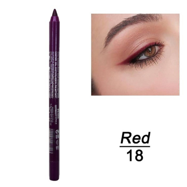Eye Liner Pen Colored Eyeliner Waterproof Makeup Tools Blue Red Eye Cosmestics Make Up Tools Makeup